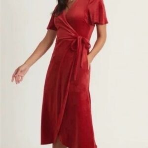 Marine Layer Velvet Dress (size M)